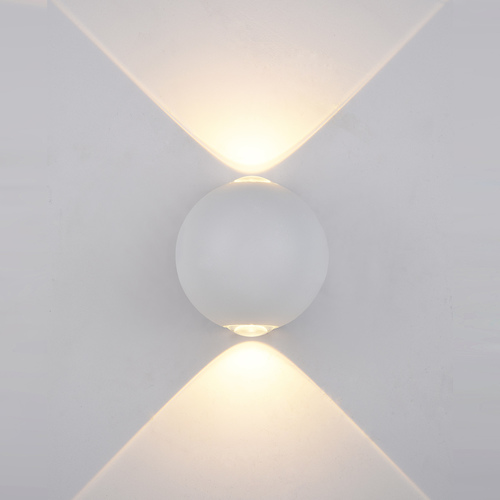 Kontrola Venkovní nástěnné svítidlo Italux Carsoli LED bílá IP54 4W PL-308W