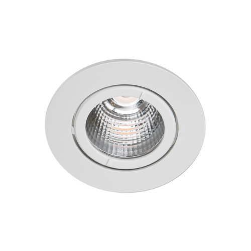 Kontrola Zapuštěné LED svítidlo Italux Torres bílé IP44 9W 3000K DA-B35D/WK-WW/50