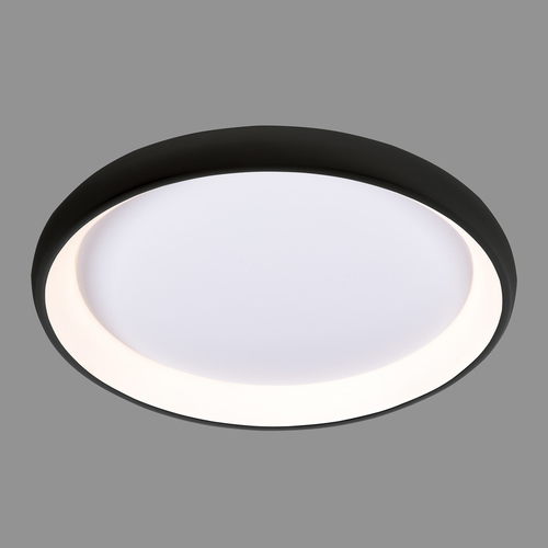 Kontrola Plafon Italux Alessia LED černý 61 cm 50W 3000K 2750 lm 5280-850RC-BK-3