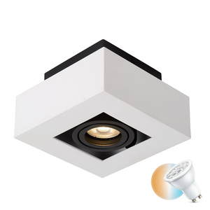 Přisazené LED svítidlo Italux Casemiro GU10 bílé 14 cm IT8001S1-WH/BK small 0