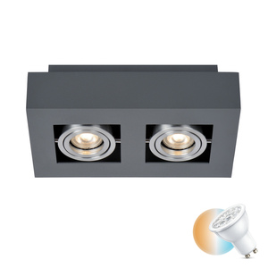 Přisazené svítidlo Italux Casemiro černé GU10 2x LED IT8002S2-BK/AL small 0