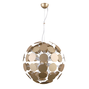 Závěsná lampa Italux Mailone E14 6x, bílá, 60 cm, AD20180/6D GD small 1