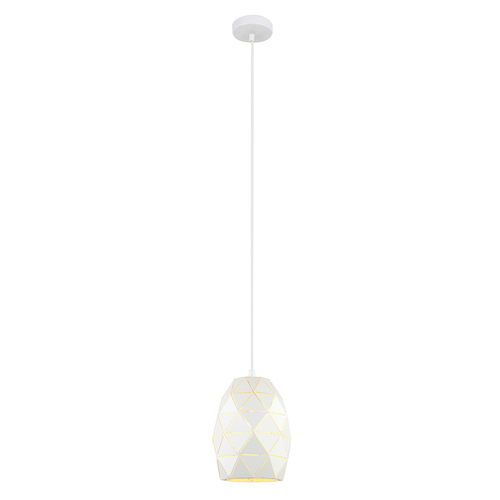 Kontrola Závěsná lampa Italux Harley E27 bílá MDM-3480/1 W
