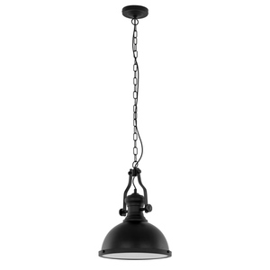 Závěsné světlo Italux Maeva černé E27 32 cm MDM-2569/1 small 1