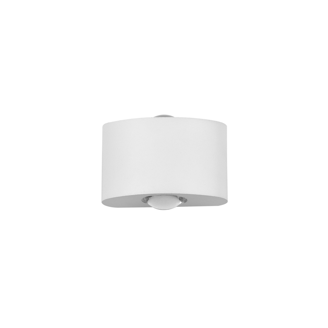 Pohled Venkovní nástěnné svítidlo Italux Gilberto LED bílé IP54 PL-260W Venkovní nástěnné svítidlo Italux Gilberto LED bílé IP54 PL-260W