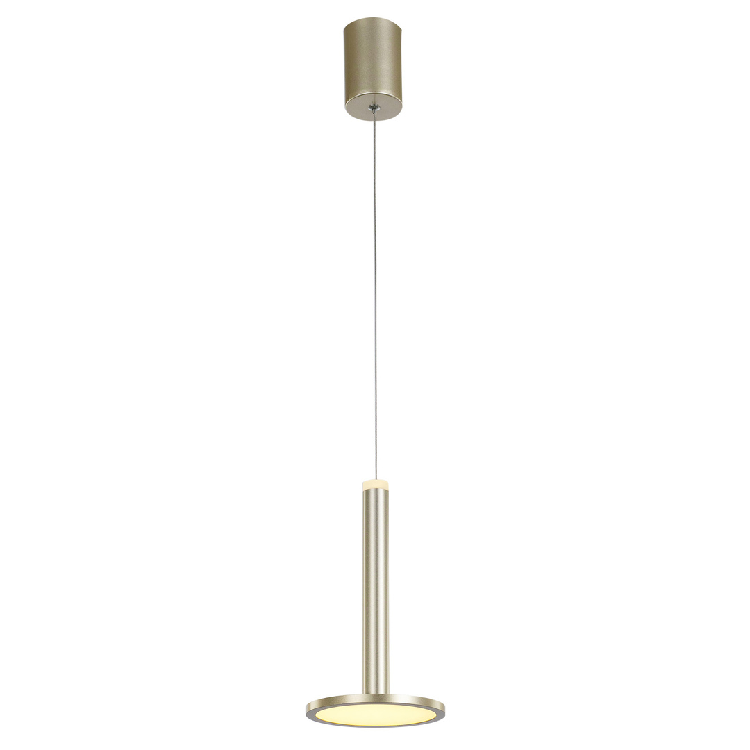 Kontrola Závěsné LED svítidlo Italux Oliver Gold 12W 3000K MD17033012-1A GOLD Závěsné LED svítidlo Italux Oliver Gold 12W 3000K MD17033012-1A GOLD