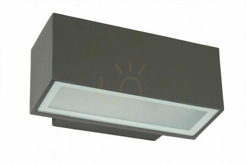 Kontrola Venkovní nástěnné svítidlo SU-MA ZEN grafitové IP54 18W ZN-K100